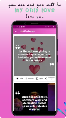 love verses love poems android App screenshot 3